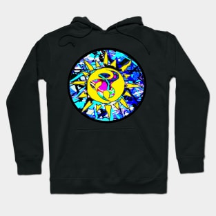 graffiti sun 2 Hoodie